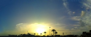 Sunset at Playa las Salinas – Spain – View from the Beach