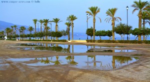 Viel Regen am Playa las Salinas – Spain