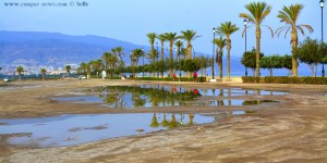 Viel Regen am Playa las Salinas – Spain