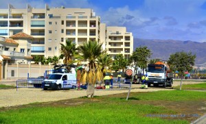 Baustelle am Playa las Salinas – Spain