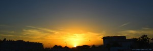 Sunset at Playa las Salinas – Spain