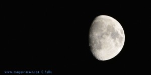 Dreiviertel-Mond am Playa las Salinas – Spain → 300mm – 20:18:14 → 2016-11-10