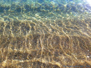 Glasklares Wasser am Playa las Salinas – Spain