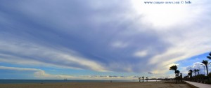 Schönes Segelboot am Playa las Salinas – Spain