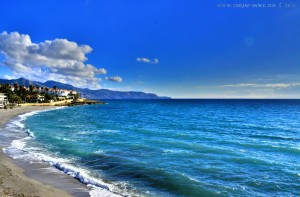 Playa El Chucho? - Nein es ist Playa la Torrecilla (weiss ich später dann!) - Nerja – Spain - HDR [High Dynamic Range]