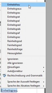 Autokorrektur von OpenOffice Writer