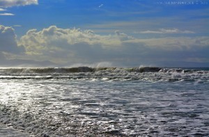 Big Waves at Playa de los Lances Norte - Tarifa – Spain