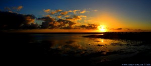 Sunset at Playa de los Lances Norte - Tarifa – Spain → 18mm → 17:54:45 → Horizontal-Panorama-Bild