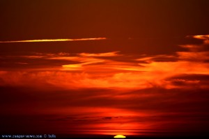 Sunset at Playa de los Lances Norte - Tarifa – Spain → 300mm → 18:08:08