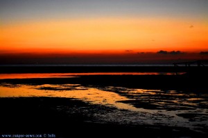 Abendrot am Playa de los Lances Norte - Tarifa – Spain