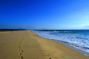 Deine Spuren im Sand... Playa de los Lances Norte - Tarifa - Spain