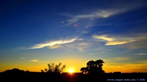 Sunset at Laguna de los Tollos – Spain