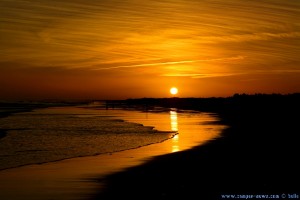 Sunset at Praia de Manta Rota – Portugal