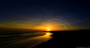 Sunset at Praia de Manta Rota – Portugal