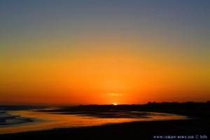 Sunset at Praia de Manta Rota – Portugal