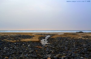 Fluss am Praia da Cordoama - Vila do Bispo - Portugal