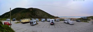 Parking at Praia da Cordoama - Vila do Bispo – Portugal