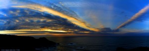 Sunset at Praia de Odeceixe - Portugal