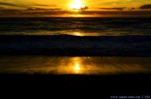 Sunset at Praia das Furnas – Portugal