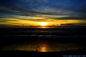 Sunset at Praia das Furnas – Portugal