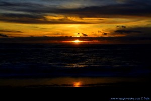 Sunset at Praia das Furnas – Portugal