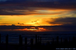 Sunset at Praia das Furnas – Portugal