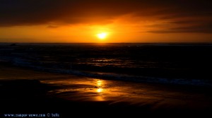 Sunset at Praia das Furnas – Portugal