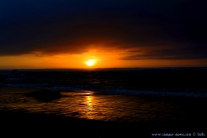 Sunset at Praia das Furnas – Portugal