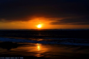 Sunset at Praia das Furnas – Portugal