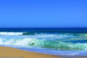 Waves at Praia da Costa de Santo André – Portugal