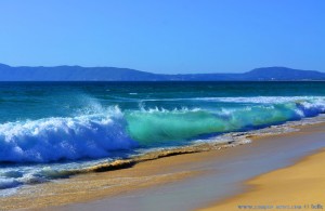 Waves at Praia da Comporta and View to Tróia – Portugal