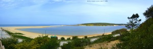 My View today - Praia da Lagoa de Albufeira and Lagoa de Albufeira – Portugal