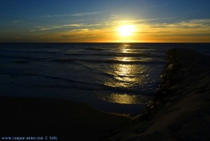 Sunset in Costa de Lavos – Portugal