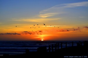 Sunset in Costa de Lavos – Portugal