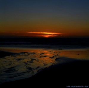 Sunset in Costa de Lavos – Portugal