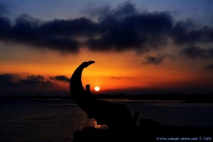 Sunset in Cais do Bico - Portugal