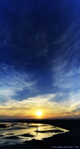 Sunset at Praia de Afife – Portugal