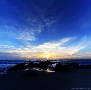 Sunset at Praia de Afife – Portugal