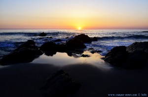 Sunset at Praia de Afife – Portugal