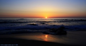 Sunset at Praia de Afife – Portugal