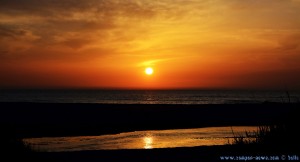 Sunset at Praia de Afife – Portugal