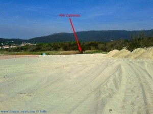 Kein neuer Kanal für den Río Cabanas - Praia de Afife – Portugal