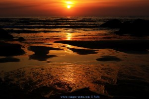 Sunset at Praia de Afife – Portugal