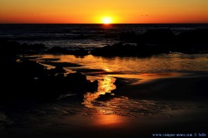 Sunset at Praia de Afife – Portugal