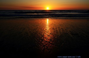 Sunset at Praia de Afife – Portugal