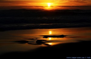 Sunset at Praia de Afife – Portugal