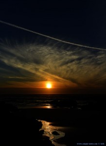 Sunset at Praia de Afife – Portugal