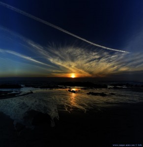 Sunset at Praia de Afife – Portugal