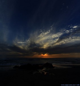 Sunset at Praia de Afife – Portugal