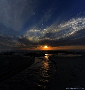 Sunset at Praia de Afife – Portugal